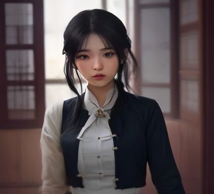 无他伴侣官网APP首屏场景图：年轻女性在温馨卧室里手持手机，屏幕显示无他伴侣聊天界面，灯光柔和，表情放松愉悦，传递出真实陪伴的温暖氛围